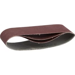 Лента шлифовальная бесконечная ЗУБР "МАСТЕР" на тканевой основе, для ЛШМ, P120, 75х533мм, 3шт 35542-120