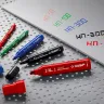 ЗУБР МП-300 красный, 2 мм перманентный маркер (06322-3) купить в Магнитогорске