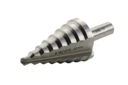 Сверло для металла ступенчатое Ф6-32 мм 8 ступеней ход 4,5 мм Энкор 21632 купить в Магнитогорске