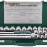 Набор головок торцевых 1/2"DR 8-34мм 28предметов S04Н4728S Jonnesway 47534 купить в Магнитогорске