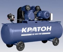 Компрессор масляный поршневой ременной Кратон AC 440/100-3P 3 01 01 020