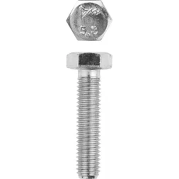 Болт ЗУБР &quot;МАСТЕР&quot; с шестигранной головкой, ГОСТ 7798-70, класс прочности 5.8, оцинкованный, M8x35мм, 5кг 303080-08-035