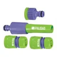 Набор для подключения шланга 3/4&quot; (распылитель 3 адаптера к распылителю)  PALISAD 65179 купить в Магнитогорске