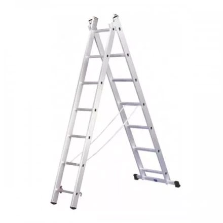 Лестница двухсекционная 2х10 ступеней ЭНКОР 69698 купить в Магнитогорске