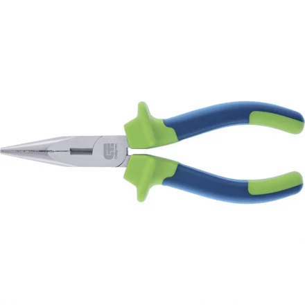 Длинногубцы прямые 160 мм двухкомпонентные рукоятки СИБРТЕХ 17104 купить в Магнитогорске