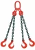 Строп цепной четырехветвевой 4СЦ 17 т L=8 м 8 кл с ОВ 17.0т купить в Магнитогорске