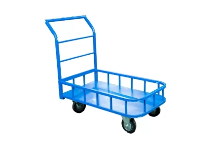 Тележка платформенная TOR ТП-МБ (500х800) с бортами (колеса 125мм) 1047887 купить в Магнитогорске