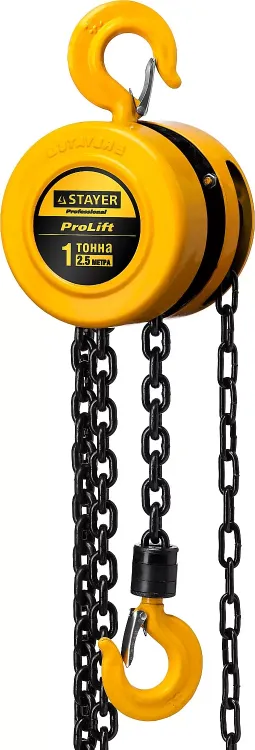 Таль цепная "PROLift" шестеренная, STAYER Profi 4308-1, 1т / 2,5м 4308-1_z01 купить в Магнитогорске