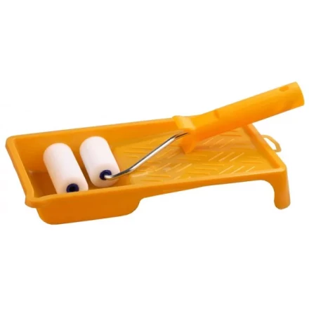 Набор STAYER Валик &quot;ПОРОЛОН&quot; МИНИ с ванночкой, 50мм 0544-05-07 купить в Магнитогорске