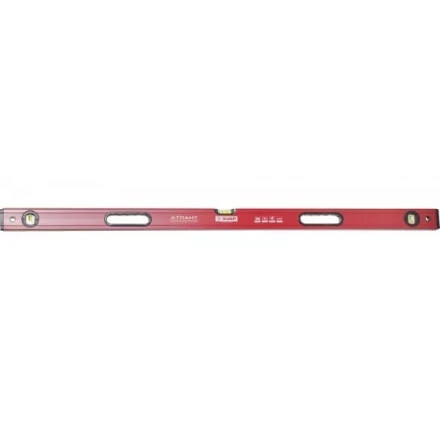 Уровень ЗУБР &quot;МАСТЕР&quot; &quot;УС - 5&quot; коробчатый усиленный, фрезерованный, 3 глазка, крашенный, с ручками, 120см 34585-120 купить в Магнитогорске