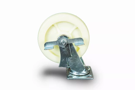 Колесо большегрузное поворотное SCdnb 80 200 мм полипропиленовое с тормозом 1024225 купить в Магнитогорске