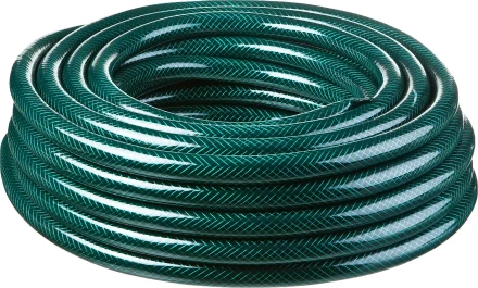 Шланг РОСТОК КЛАССИК поливочный, 8 атм., армированный, 3-х слойный, 1&quot;х25м 40308-1-25 купить в Магнитогорске