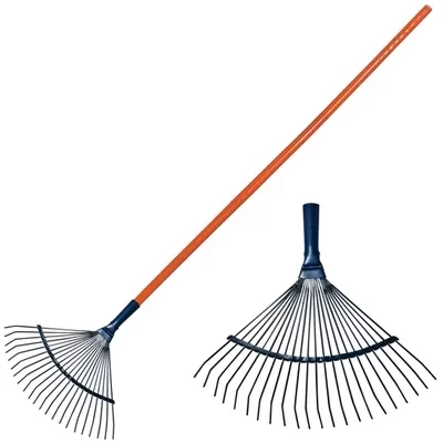 Веерные грабли с деревянным черенком стальные усилинные покрытые эпоксидом PALISAD LUXE 61790 купить в Магнитогорске