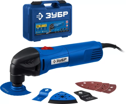 ЗУБР OIS, 550 Вт, реноватор, кейс, набор насадок, Профессионал (МФИ-П550 Н) купить в Магнитогорске