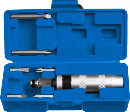 ЗУБР 8 предм., ударно-поворотная отвертка, Профессионал (2567) купить в Магнитогорске