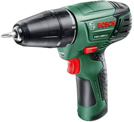 Аккумуляторная дрель BOSCH PSR 1080 LI 1 аккумулятор (0.603.9A2.020) купить в Магнитогорске
