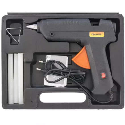 Клеевой пистолет 12 мм 80 Вт  выключатель кейс SPARTA 93033 купить в Магнитогорске