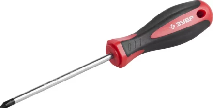 Отвертка ЗУБР &quot;МАСТЕР&quot;, Cr-v, эргономичная двухкомпонентная рукоятка, PH1x100мм 25062-1-100_z03 купить в Магнитогорске