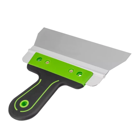 Шпатель фасадный Сибртех , нержавеющая сталь 420S45, 200 мм, 2-компонентная ручка, 85591 купить в Магнитогорске