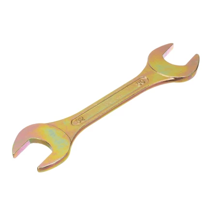 Набор ключей рожковых Сибртех 15281, 6-32 мм, 12 шт, желтый цинк купить в Магнитогорске