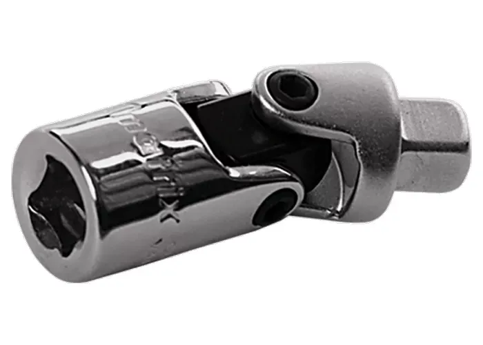 Шарнир карданный с квадратом 1/4" CrV полированный хром MATRIX MASTER 13993 купить в Магнитогорске