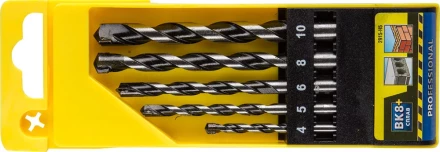 Набор STAYER "PROFESSIONAL": Свёрла по бетону, ударные 4, 5, 6, 8, 10мм, 5шт 2915-H5 купить в Магнитогорске