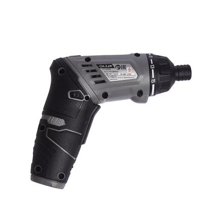 Отвертка-трансформер + фонарь ИНТЕРСКОЛ ОА-3,6Ф аккумуляторная (Li-ion, кейс) купить в Магнитогорске