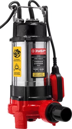 Насос фекальный с режущим механизмом НПФ-1100-Р серия МАСТЕР купить в Магнитогорске