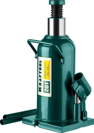 Домкрат гидравлический бутылочный &quot;Kraft-Lift&quot;, сварной, 20т, 244-478мм, KRAFTOOL 43462-20 43462-20_z01 купить в Магнитогорске