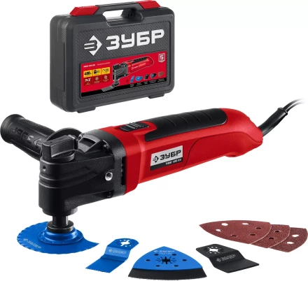 ЗУБР OIS, 400 Вт, реноватор, кейс, набор насадок (МФИ-400 КН) купить в Магнитогорске