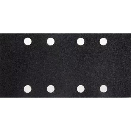 Лист шлиф. универсал. URAGAN &quot;Оптимален для твердых пород дерева&quot; 8 отверстий по линии, для ПШМ, P120, 80х166мм, 50шт 907-22101-120-50 купить в Магнитогорске