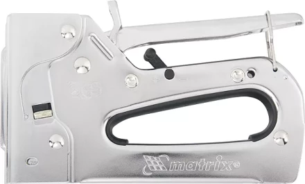 Степлер мебельный металлический регулируемый тип скобы 53 6-14 мм MATRIX PROFESSIONAL 40913 купить в Магнитогорске