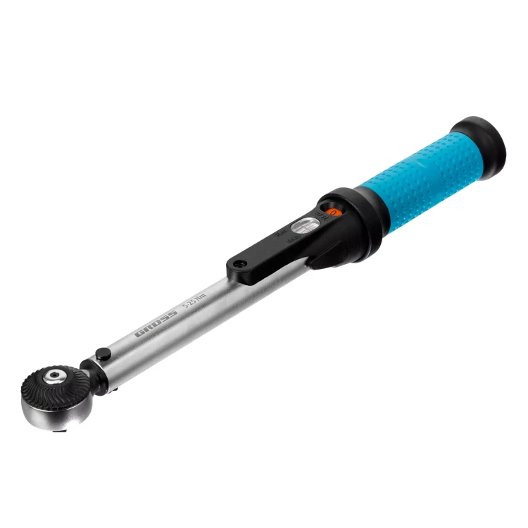 Ключ динамометрический Gross 14180, 5-25 Нм, 1/4", CrV купить в Магнитогорске