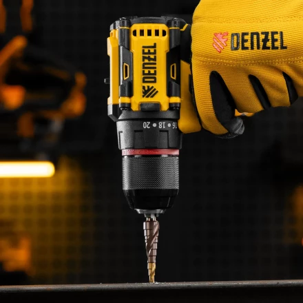 Сверло ступенчатое Denzel 723612,  4-5-6-7-8-9-10-11-12 мм, Р6М5К5, 6-гр. хвостовик купить в Магнитогорске