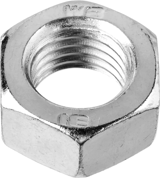 Гайка ГОСТ 5927-70, M8, 10 шт, кл. пр. 6, оцинкованная, ЗУБР 303556-08 купить в Магнитогорске