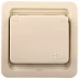 Розетка СВЕТОЗАР &quot;ГАММА&quot; одинарная с крышкой, с заземлением, цвет бежевый,16А/~250В SV-54110-B купить в Магнитогорске