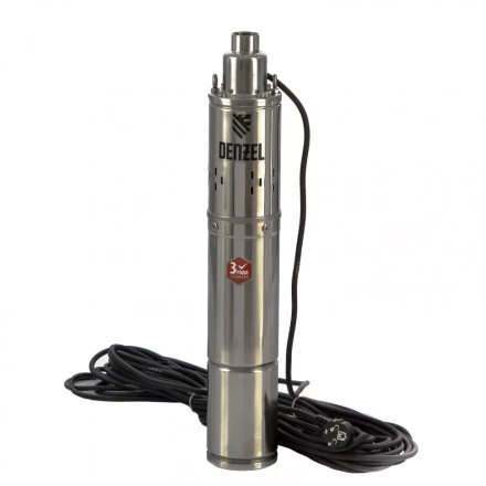 Скважинный насос Denzel DWS-3-75 винтовой диаметр 3" 97250 купить в Магнитогорске