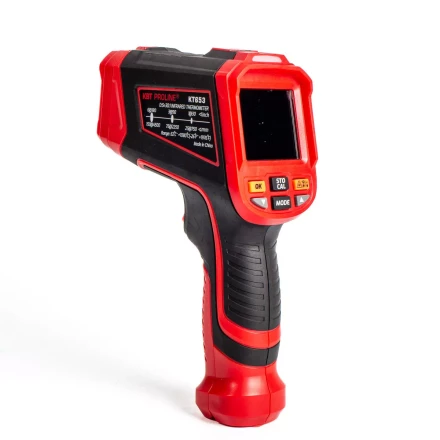 Лазерный бесконтактный цифровой пирометр КВТ KT 653 до 1080°C (87246) купить в Магнитогорске