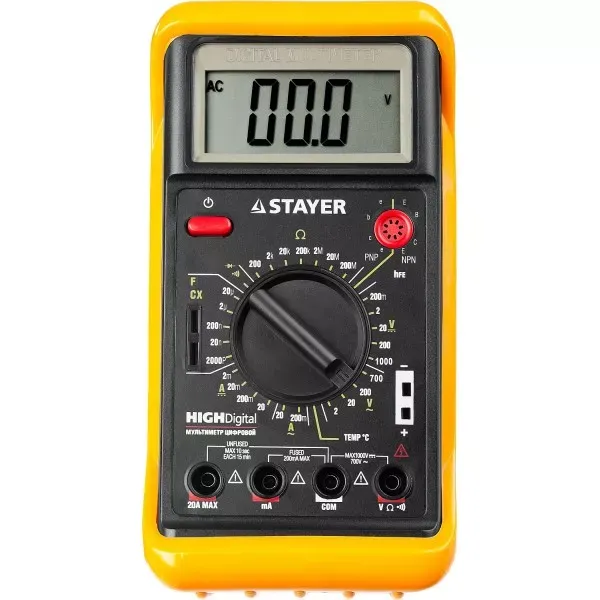 Мультиметр STAYER "EXPERT" HIGHDigital цифровой 45320-T купить в Магнитогорске
