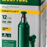 Домкрат гидравлический бутылочный "Kraft-Lift", сварной, 12т, 230-458мм, KRAFTOOL 43462-12 43462-12_z01 купить в Магнитогорске