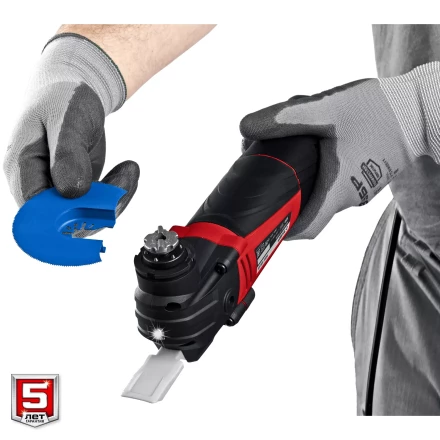 ЗУБР OQIS, 500 Вт, реноватор, кейс, набор насадок (МФИ-500 КН) купить в Магнитогорске