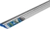 Правило ЗУБР алюминиевое, профиль &quot;ДВУХВАТ&quot; с ребром жесткости, 3м 10721-3.0 купить в Магнитогорске