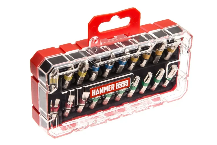 Набор бит HAMMER 25мм (203-187) купить в Магнитогорске