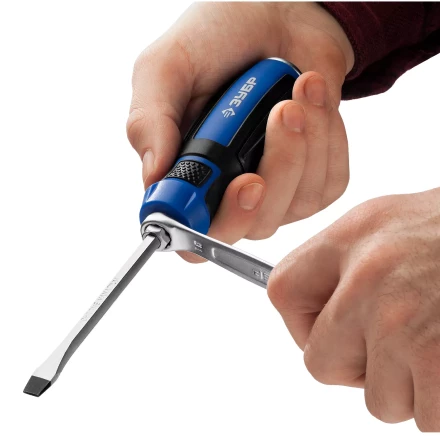 ЗУБР Ударник, SL6 х 100 мм, ударная отвертка, Профессионал (25271-6) купить в Магнитогорске