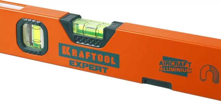 Уровень KRAFTOOL "PROKRAFT-M" коробч. магнит., 2 ампулы, 0,5 мм/м, 400мм 34712-040_z01 купить в Магнитогорске