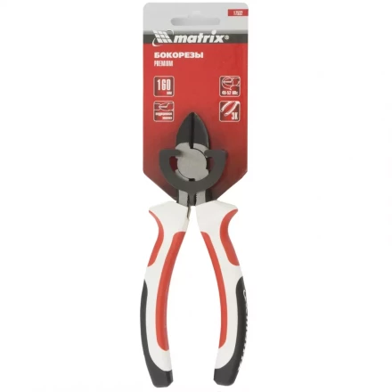 Бокорезы Premium 160 мм трехкомпонентные рукоятки MATRIX 17532 купить в Магнитогорске