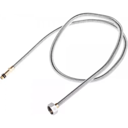 Подводка ЗУБР &quot;ЭКСПЕРТ&quot; сильфонная из нержавеющей стали, для смесителя, удлиненная, г/ш (гайка-штуцер), 1/2&quot;, 1,2м 51013-120 купить в Магнитогорске