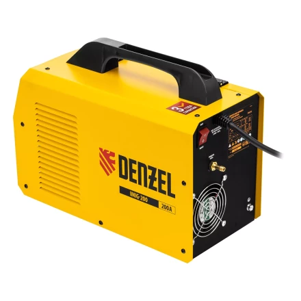 Аппарат инвертор. полуавтомат. cварки IMIG-200, 200 А, ПВ 60%, катушка 5 кг// Denzel 94361 купить в Магнитогорске