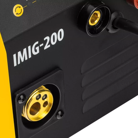 Аппарат инвертор. полуавтомат. cварки IMIG-200, 200 А, ПВ 60%, катушка 5 кг// Denzel 94361 купить в Магнитогорске