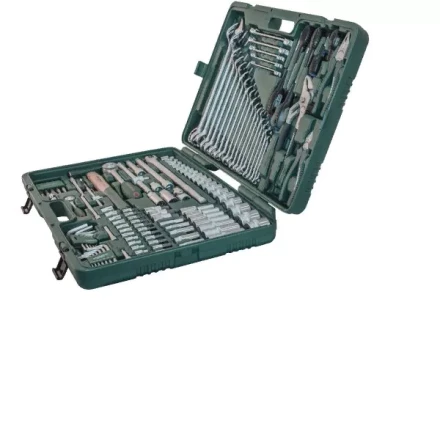 Набор головок торцевых универсальный 1/2&quot;DR 8-32мм  1/4&quot;DR 4-13мм  ключи комбинированные 6-32мм отвертки  128 предметов S04Н524128S  Jonnesway 48372 купить в Магнитогорске